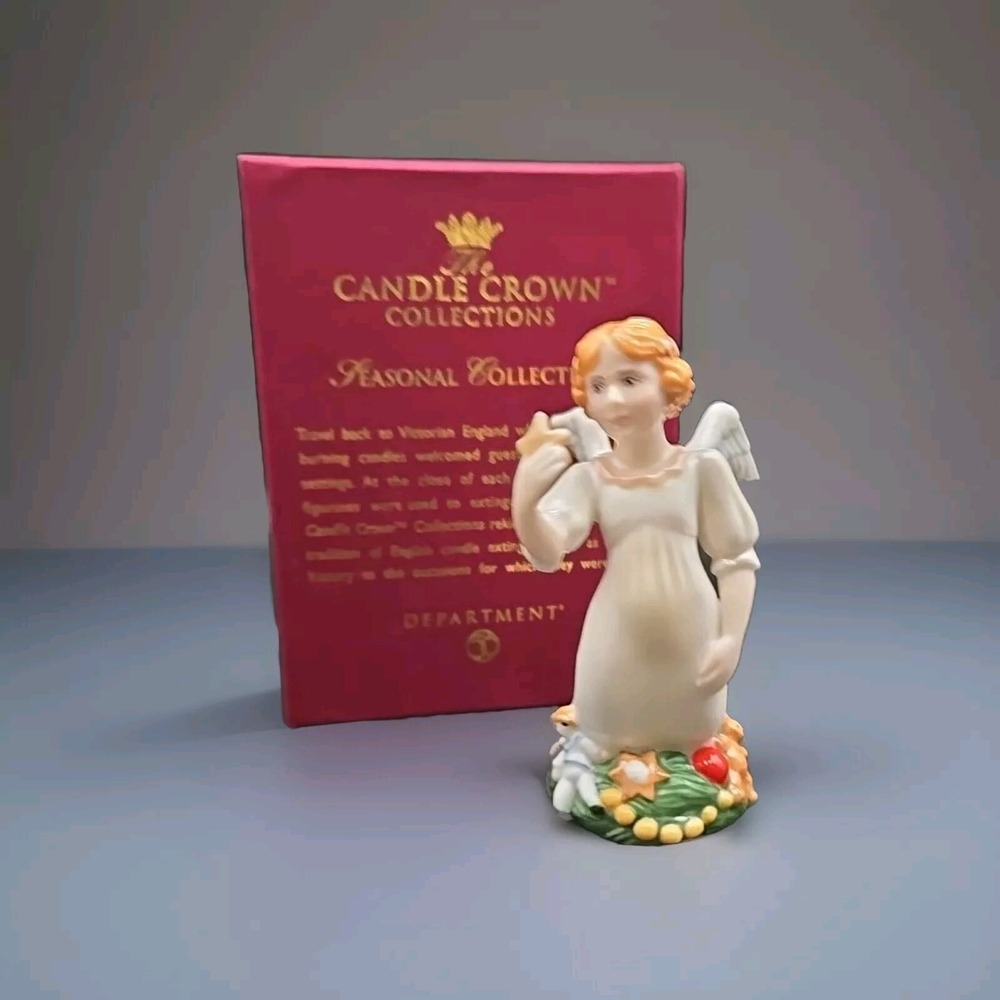 Department 56 Candle Crown Starlight Angel Figurine Candle Extinguisher 20.50065